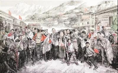 喜报｜我校教授李河良作品创作入选“主题性美术作品展览”名录