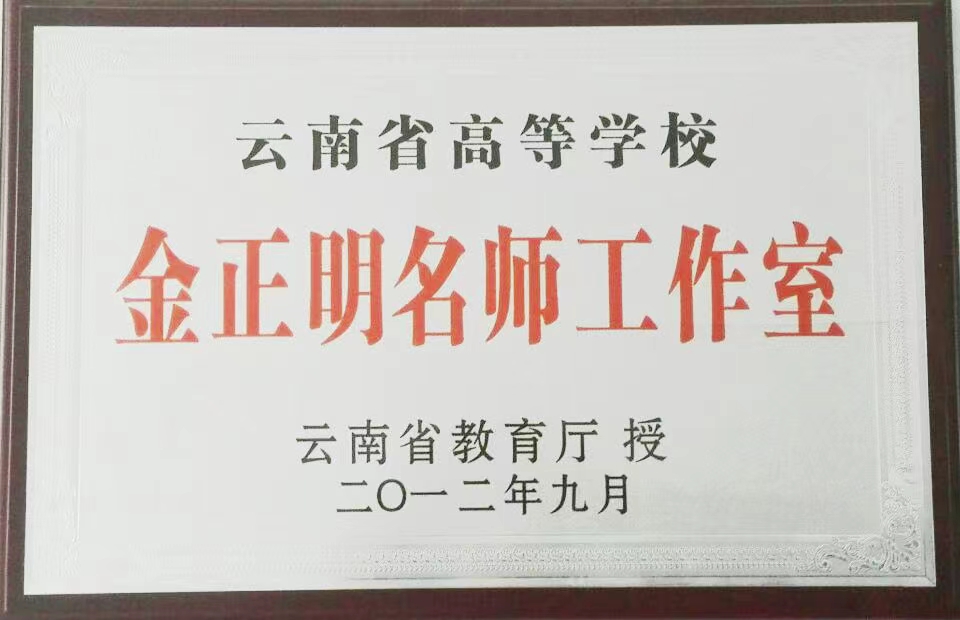 云南省教学名师、云南省花灯技能大师-----金正明
