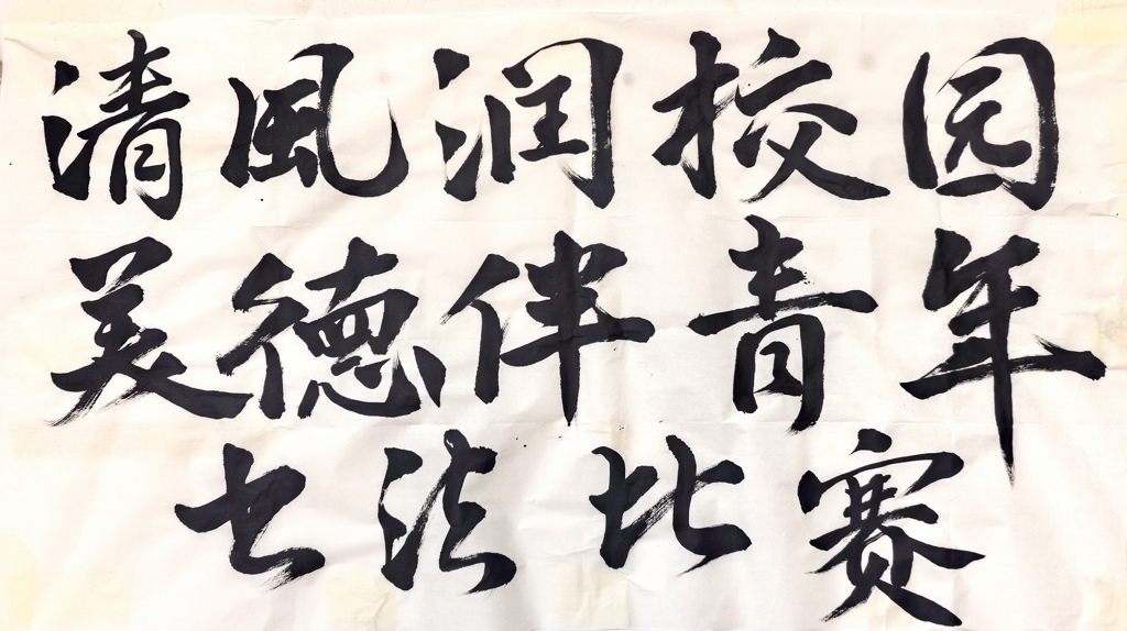 “清风润校园 美德伴青年”音乐学院举办师生书法比赛